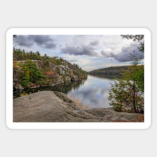 Lake Minnewask Scenic Sticker